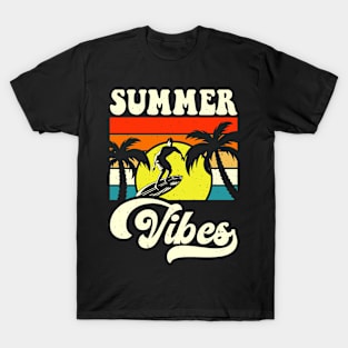 Summer Vibes T Shirt For Women Men T-Shirt